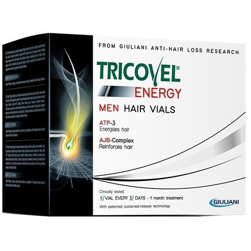 Tricovel - Tricovel Energy Ampolas Anti-Queda para Homem 