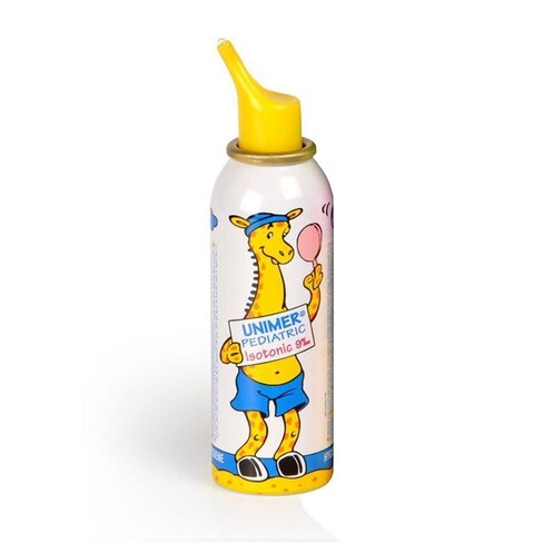 Unimer - Spray Pediátrico Isotónico Água do Mar Purificada Higiene Nasal 