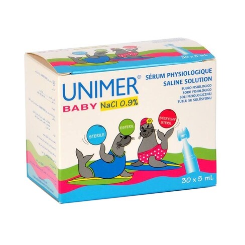 Unimer - Soro Fisiológico Estéril para Bebé 
