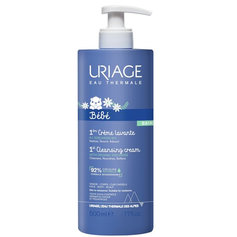 Uriage - Baby 1ère Foaming and Cleansing Cream Baby 