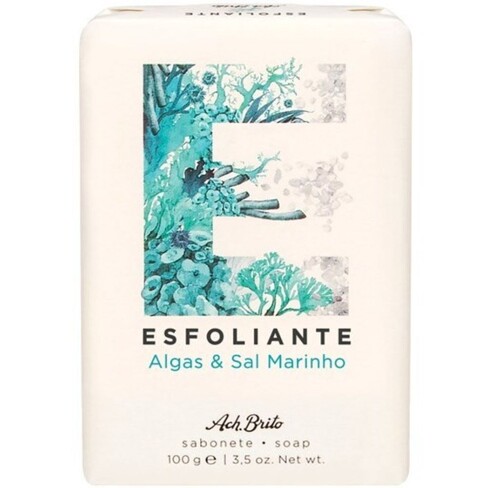 Ach Brito - Seaweed and Sea Salt Exfoliating Soap 