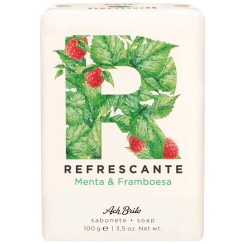 Ach Brito - Refreshing Soap Mint and Raspberry