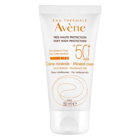 Avene - Crème Minérale Très Haute Protection pour Peaux Intolérantes