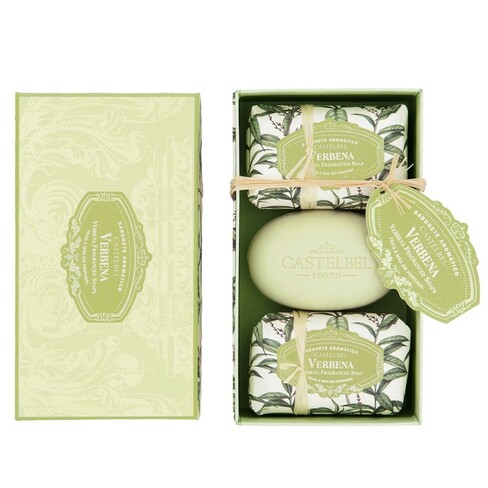 Castelbel - Gift Set Verbene Fragranced Soap 3x150g