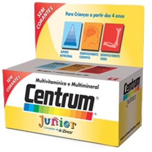Centrum - Junior Multivitaminas y Minerales Pastillas Masticables