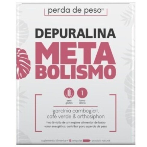 Depuralina - Metabolismo para Perda Peso Ampolas