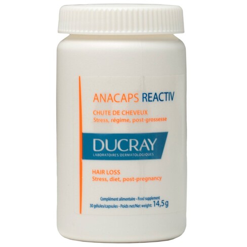 Ducray - Anacaps Reactiv Food Suplement for Reactional Hair Loss 