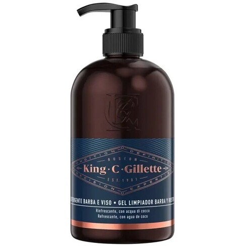 Gillette - King C. Gillette Beard and Face Wash