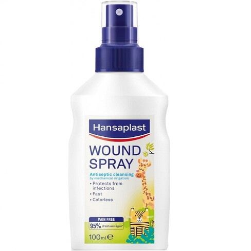 Hansaplast - Spray para Limpeza de Feridas Kids 