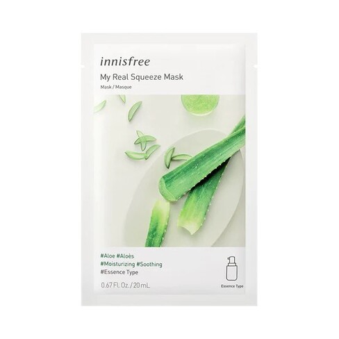 Innisfree - My Real Squeeze Mask Aloe