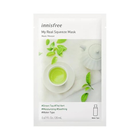 Innisfree - My Real Squeeze Mask Chá Verde