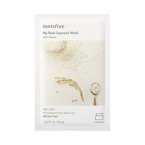 Innisfree - My Real Squeeze Mask Arroz