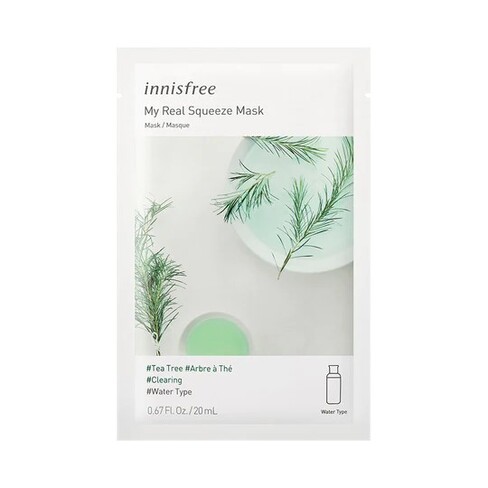 Innisfree - My Real Squeeze Mask Árvore do Chá