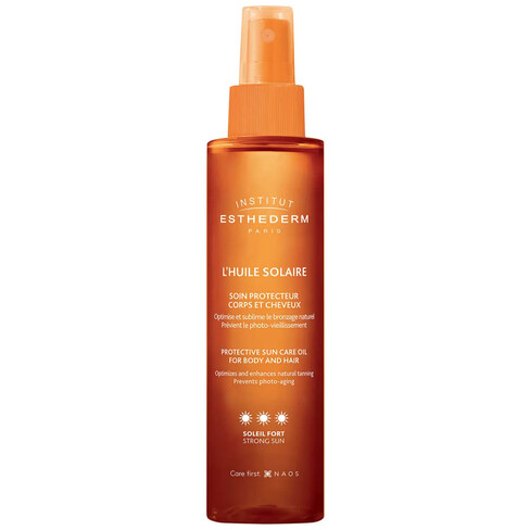 Institut Esthederm - Solaire Strong Oil Sunscreen for Hair and Body 