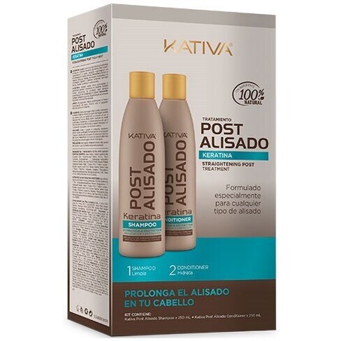 Kativa - Straightening Post Treatment Shampoo + Conditioner
