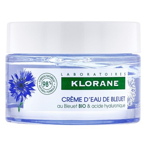 Klorane - Creme de Água de Ciano com Flor de Ciano Bio e Ácido Hialurónico 