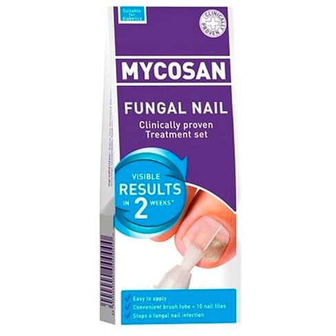 Mycosana - Antifungal Brush with 10 Nail Files