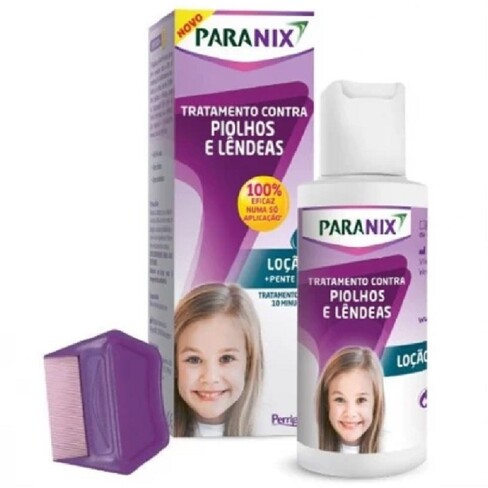 Paranix - Loção de Tratamento Contra Piolhos e Lêndeas + Pente