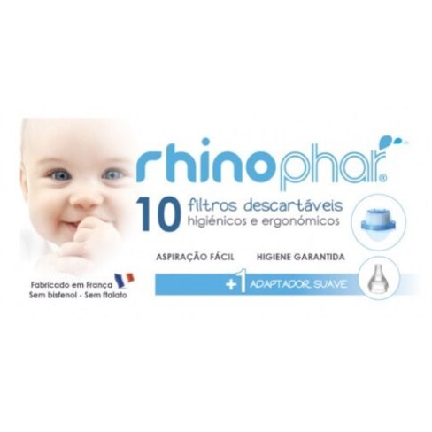 Rhinophar - Disposable Filters 10 un + 1 Adapter