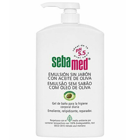 Sebamed - Body and Face Cleansing Emulsion without Soap with Olive Oil 