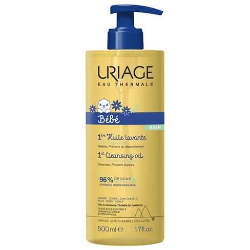 Uriage - Bebé 1ère Cleansing Protective Oil for Babies 