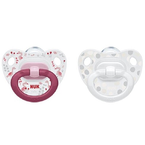Nuk - Happy Days Silicone Soother 6-18months