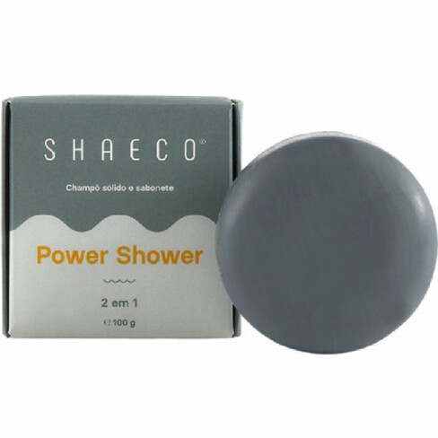 Shaeco - Shampoo and Soap Bar 2 in 1 Power Shower