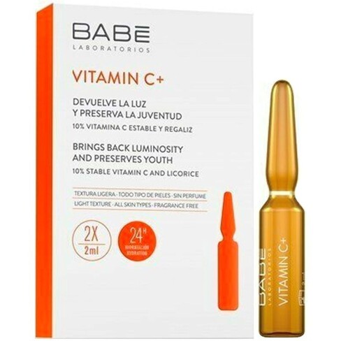 Babe - Vitamin C + Illumination and Tightening Ampoules 