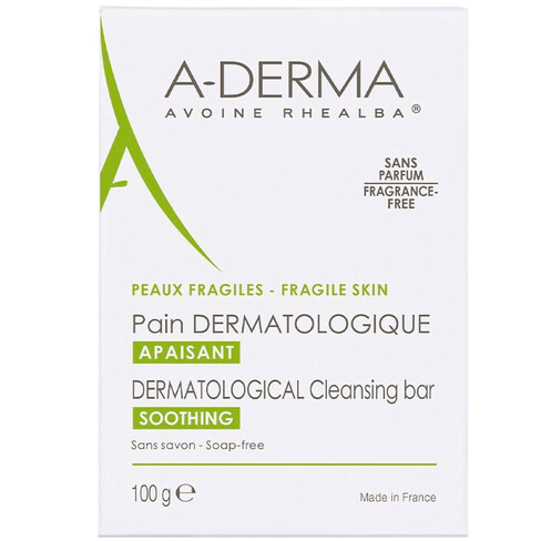 A Derma - Aveia Rhealba Dermatological Soap-Free for Delicate Skin 