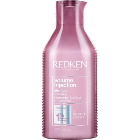 Redken - Volume Injection Shampooing pour cheveux fins et plats 
