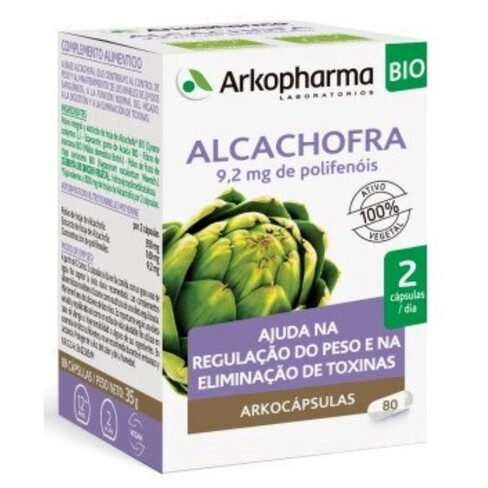 Arkopharma - Arkocápsulas Alcachofra Bio Suplemento Alimentar 