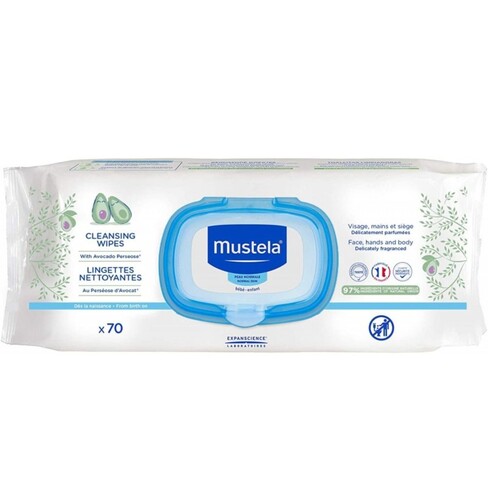 Mustela - Cleasing Wipes with Perfume 