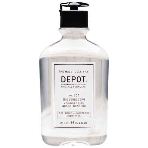 Depot - N°501 Shampoing Barbe Hydratant & Clarifiant