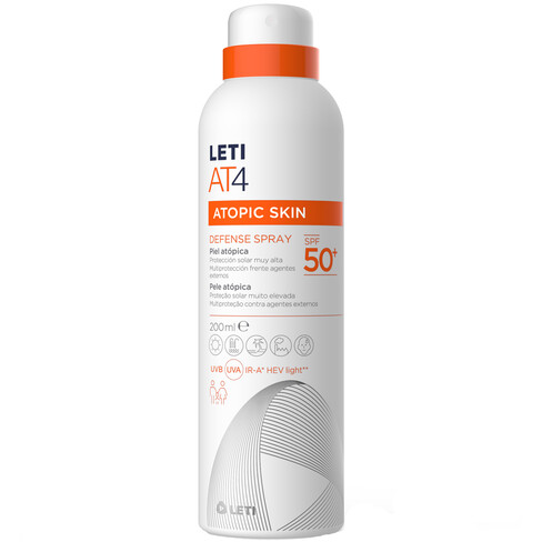 Leti - Letiat4 Atopic Skin Defense Spray com Proteção Solar