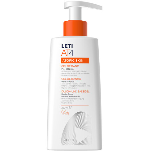 Leti - Letiat4 Atopic Skin Shower Gel 