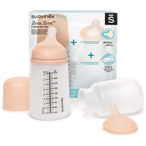 Suavinex anti-colic bottle Zero.Zero T M silicone 270 Ml - AliExpress