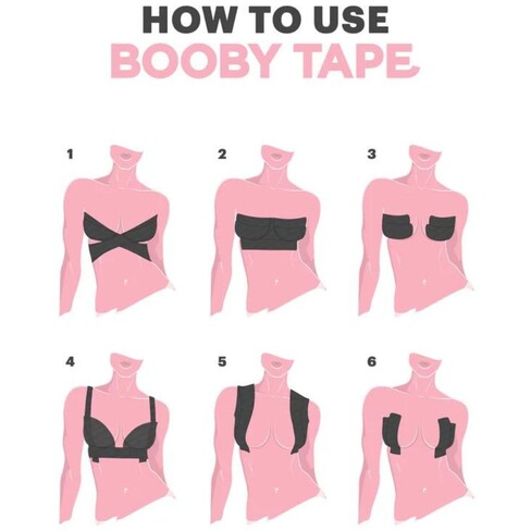 Booby Tape The Original Breast Tape Fita Adesiva para o Peito