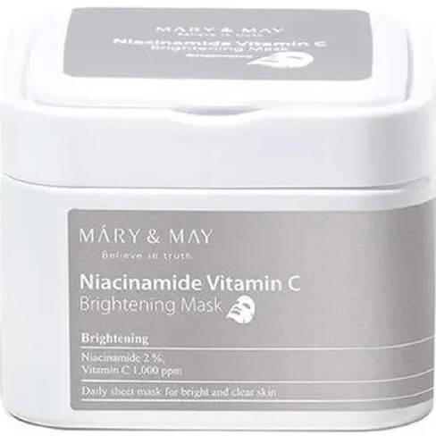 Mary and May - Niacinamide Vitamin C Máscara em Tecido