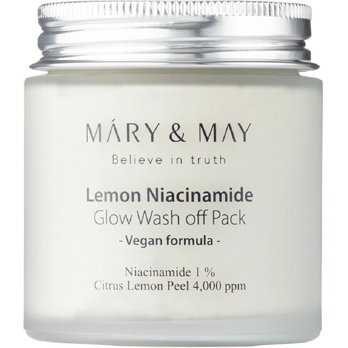 Mary and May - Lemon Niacinamide Glow Wash Off Pack