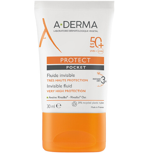A Derma - Protect Invisible Fluid Face Normal to Combination Skin Pocket