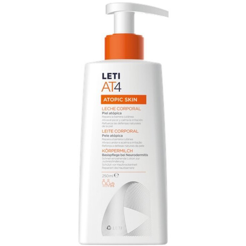 Leti - Letiat4 Atopic Skin Leite Corporal para Pele Atópica 