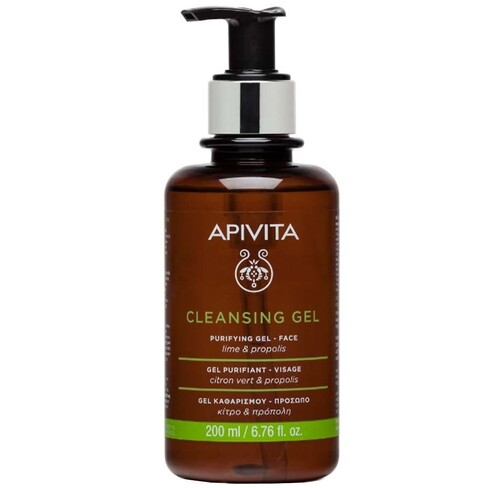 Apivita - Gel purifiant Cleansing pour les peaux grasses à mixtes 