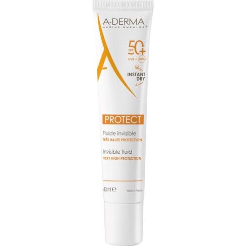 A Derma - Protect Invisible Fluid Face Normal to Combination Skin