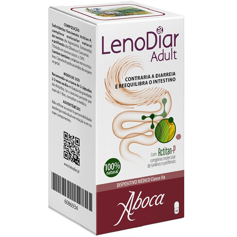 Aboca - Lenodiar Adult Cápsulas 500 mg
