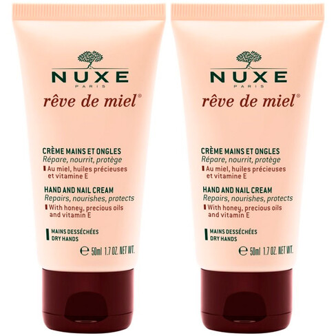 Nuxe - Rêve de Miel Hand and Nails Cream 2x50 mL