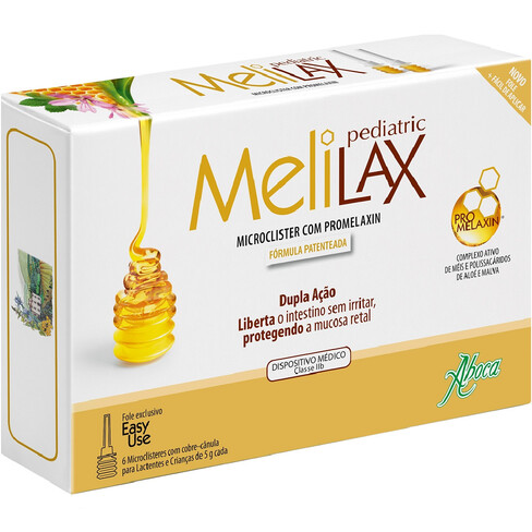Aboca - Melilax Pediatric Tratamento da Obstipação 