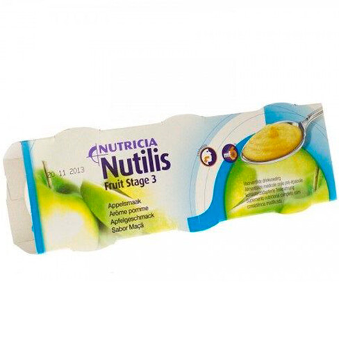 Nutricia - Nutilis Fruta Fase 3 Manzana 150 Gx3