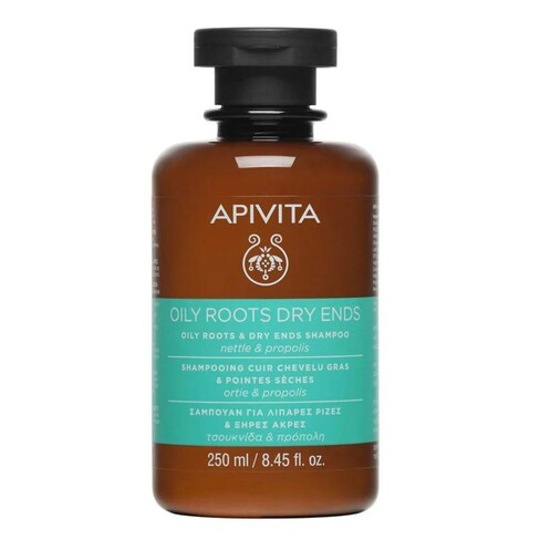 Apivita - Oily Roots & Dry Ends Shampoo 