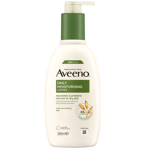 Aveeno - Daily Moisturising Body Lotion for Sensitive and Dry Skin 300 mL