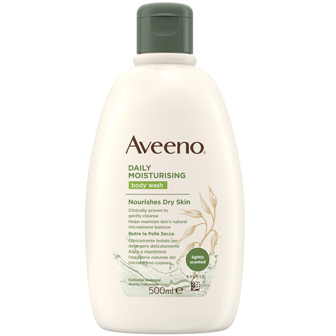 Aveeno - Gel lavant hydratant quotidien pour peaux sensibles et sèches